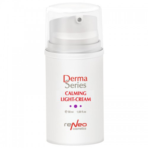 Derma Series CALMING LIGHT CREAM nomierinošs sejas krēms jutīgai un taukainai ādai, 50 ml