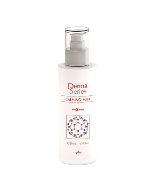 Derma Series CALMING MILK nomierinošs, attīrošs pieniņš jutīgai ādai, 200 ml